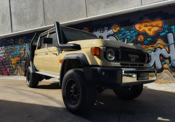 Facelift 5" 76/78/79 Series LandCruiser Stainless Steel Snorkel Kit