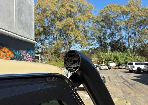2024 (Facelift) 79 Series LandCruiser 5" Stainless Steel Snorkel Kit