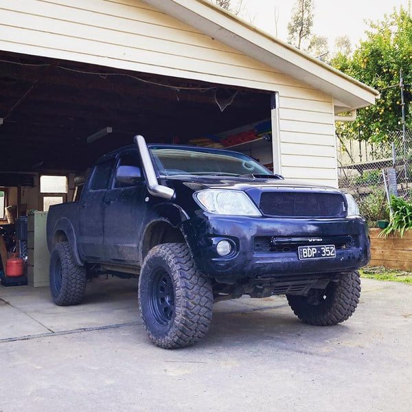 N70 4" Stainless Steel Snorkel Kit