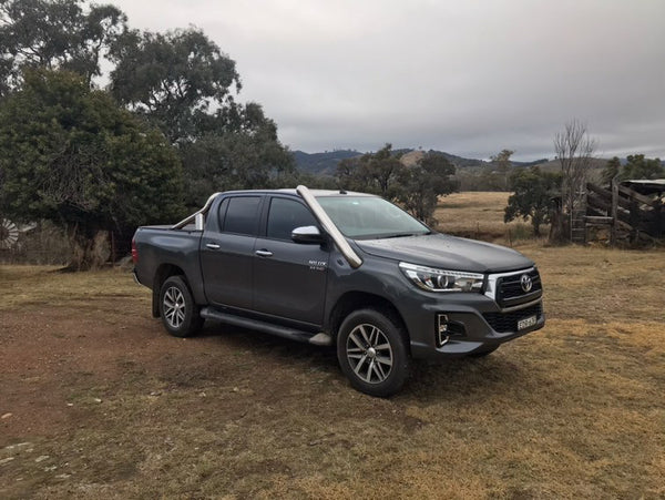 N80 4" Stainless Steel Snorkel Kit