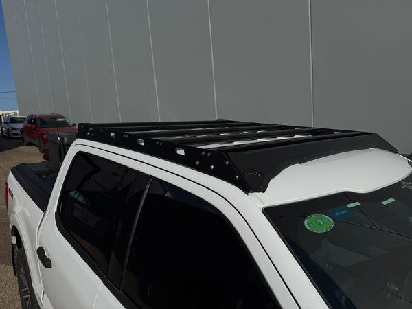 Ford F-150 14TH GEN Dual Cab Slim Line Roof Rack