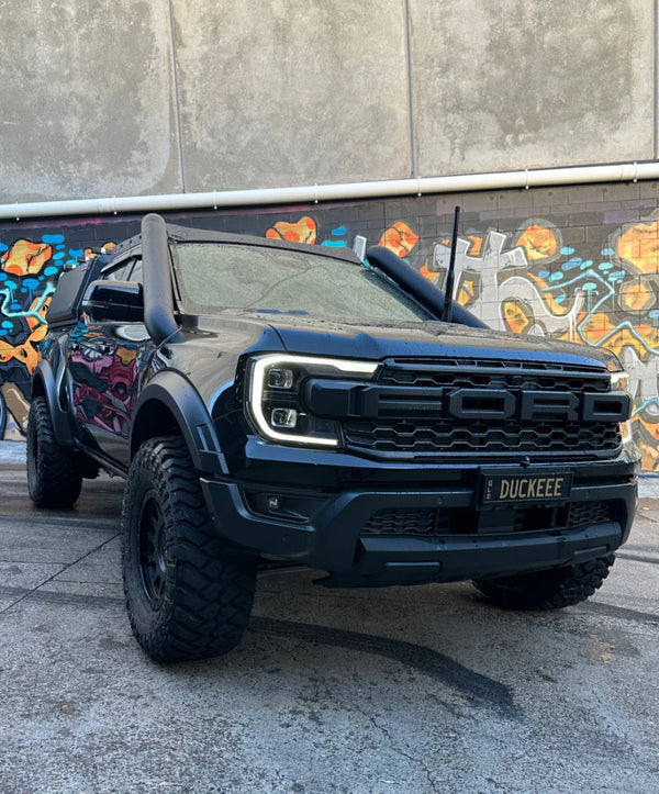 2022+ NextGen Raptor 5” Twin Stainless Steel Snorkel Kit