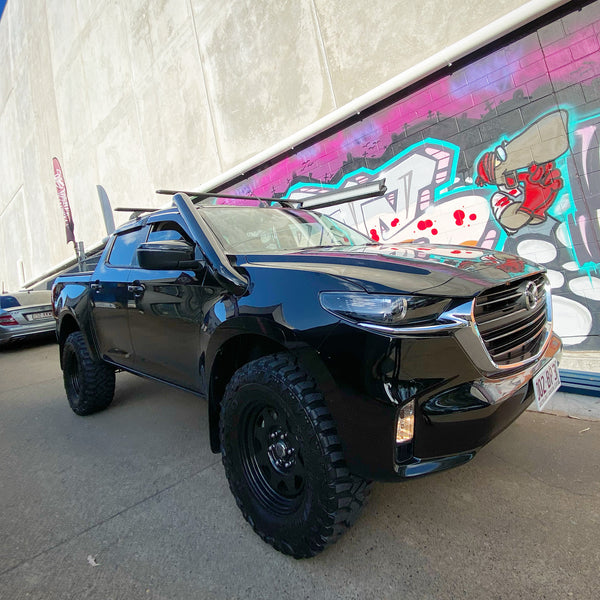2021+ DMAX (new shape) 4" Stainless Steel Snorkel Kit