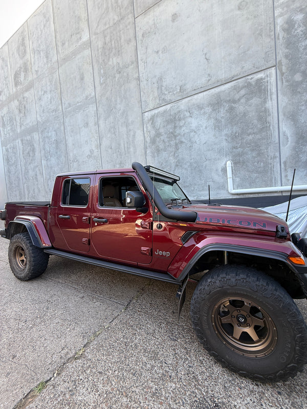 Jeep Gladiator 4" Stainless Steel Snorkel and Airbox Kit