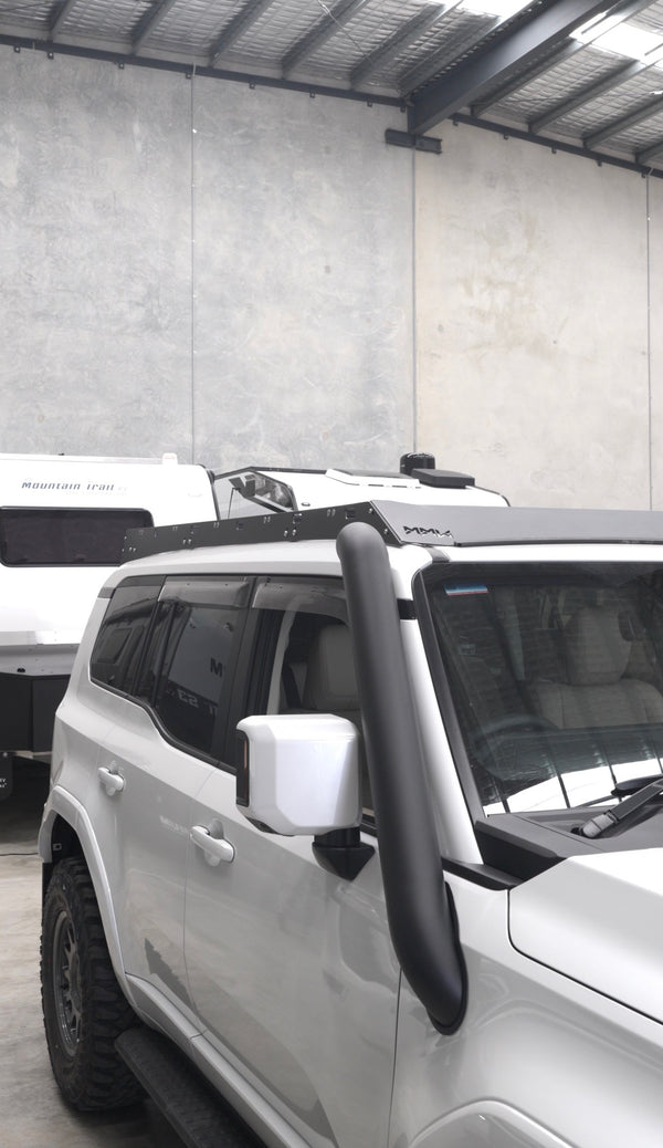 250 Series LandCruiser Prado (2024+) 4" Stainless Steel Snorkel Kit