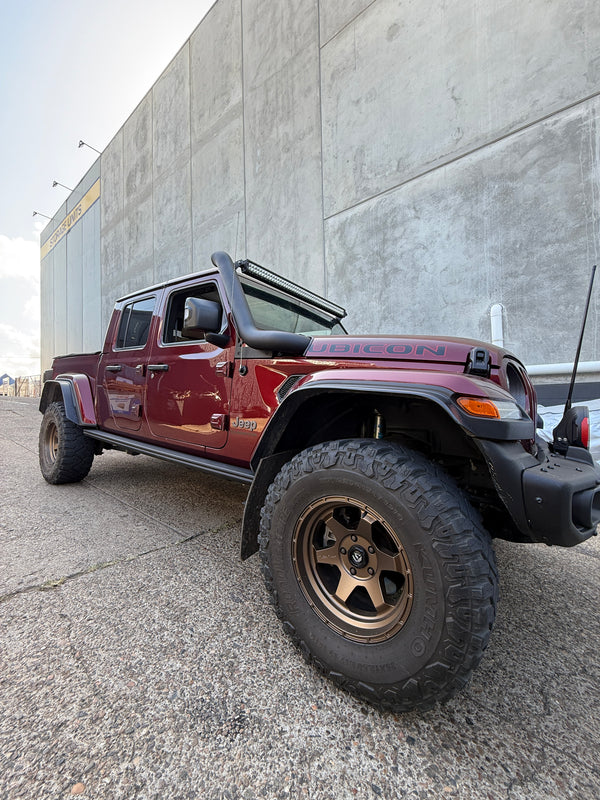 Jeep Gladiator 4" Stainless Steel Snorkel and Airbox Kit