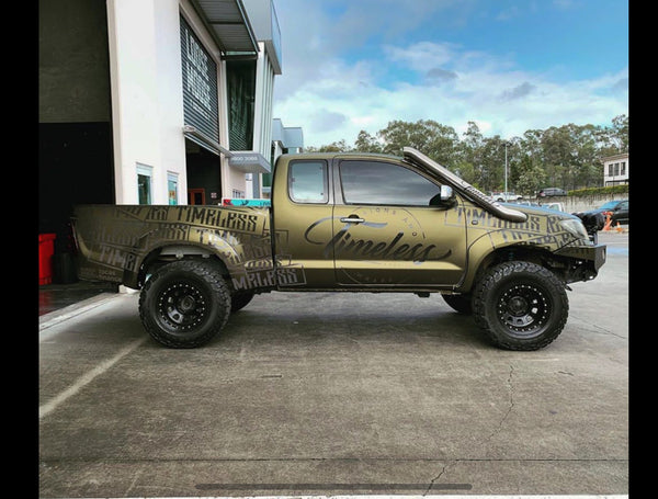 N70 4" Stainless Steel Snorkel Kit