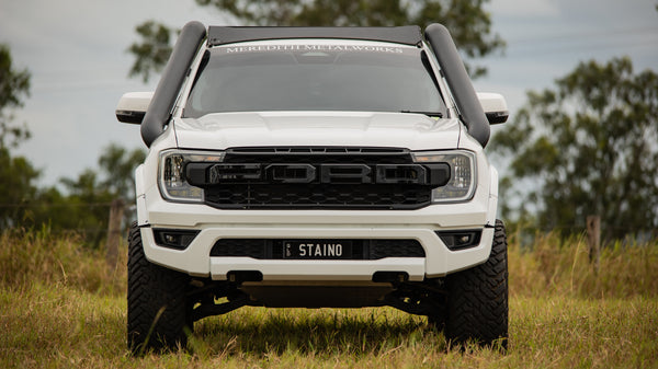 2022+ NextGen Raptor 5” Twin Stainless Steel Snorkel Kit