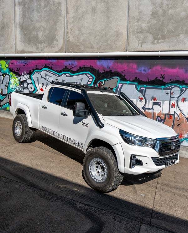 N80 Dual Cab Slim Line Roof Rack