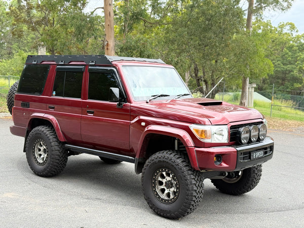 76 Series Landcruiser MMW Slim Line Roof Rack