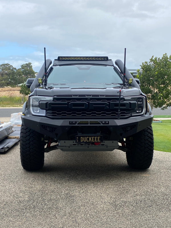 2022+ NextGen Raptor 5” Twin Stainless Steel Snorkel Kit