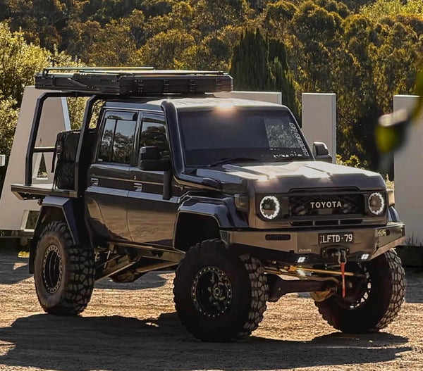 Facelift 5" 76/78/79 Series LandCruiser Stainless Steel Snorkel Kit