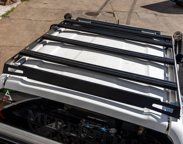 N80 Dual Cab Slim Line Roof Rack