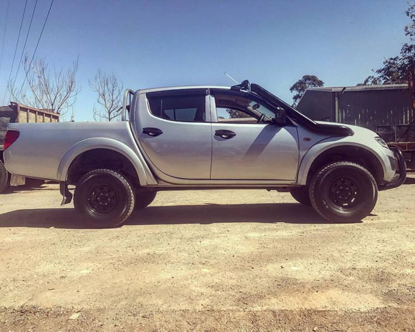 ML/MN Triton 4" Stainless Steel Snorkel Kit