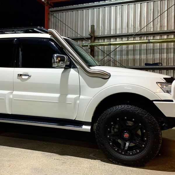 Pajero V80 Stainless Steel Snorkel NS, NT, NW, NX & NX Final Edition