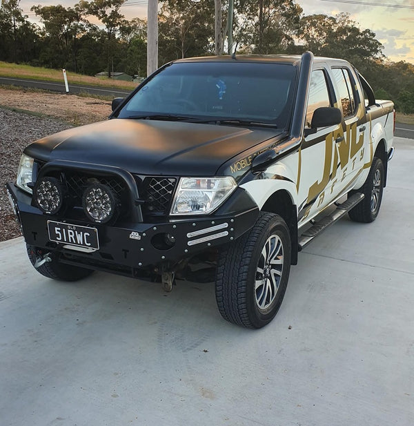 D40 Navara (2004-2015) 4" Stainless Steel Snorkel Kit