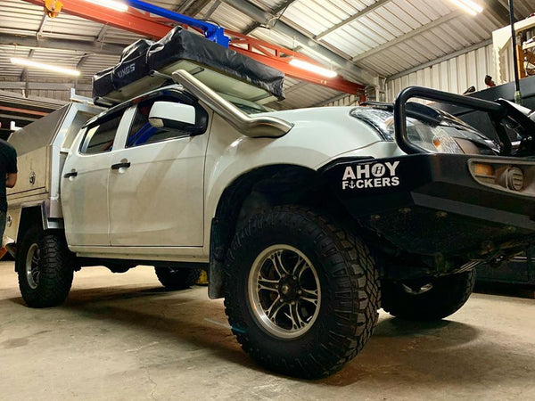 D-MAX (2012-2020) 4" Stainless Steel Snorkel Kit