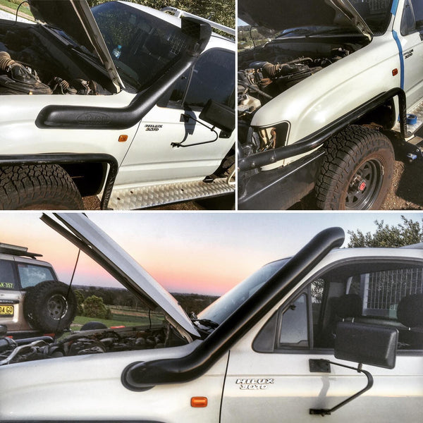 N60 Hilux (LN167) 4" Stainless Steel Snorkel Kit