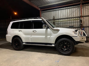 Pajero V80 Stainless Steel Snorkel NS, NT, NW, NX & NX Final Edition