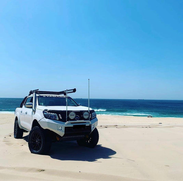 NP300/D23 Navara (2014+) 4" Stainless Steel Snorkel Kit
