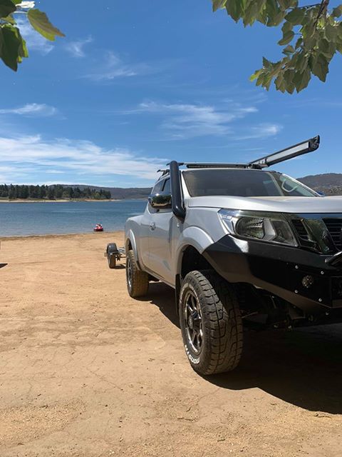NP300/D23 Navara (2014+) 4" Stainless Steel Snorkel Kit