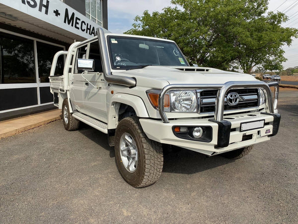 VDJ 76/78/79 Series Landcruiser 4" Stainless Steel Snorkel Kit