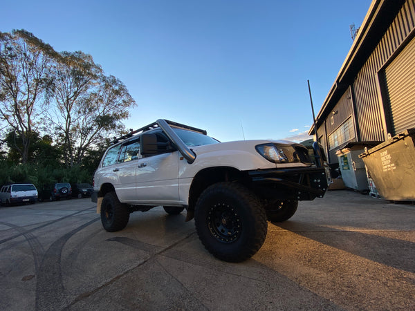 5" 100/105 Series LandCruiser (1998–2007) Stainless Steel Snorkel Kits