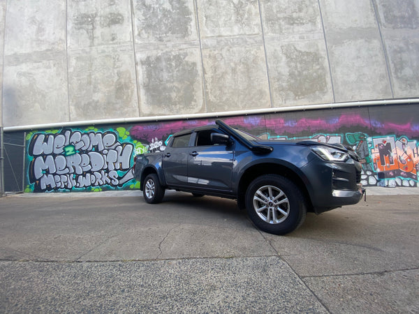 2021+ MAZDA BT-50 (new shape) 4" Stainless Steel Snorkel Kit