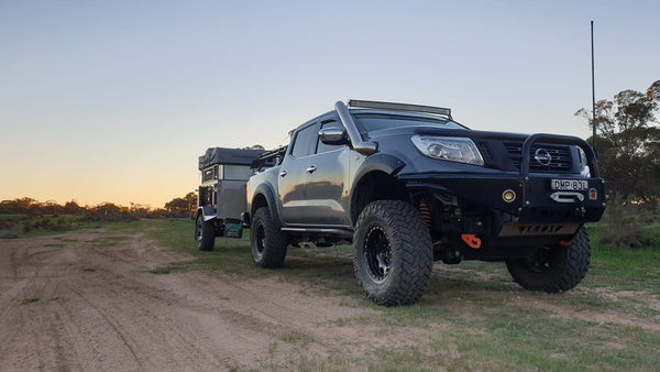 NP300/D23 Navara (2014+) 4" Stainless Steel Snorkel Kit