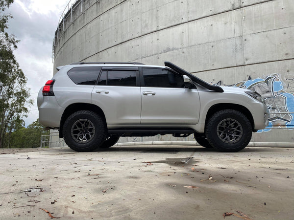 150 Series LandCruiser Prado (2010–ON) 4" Stainless Steel Snorkel Kit