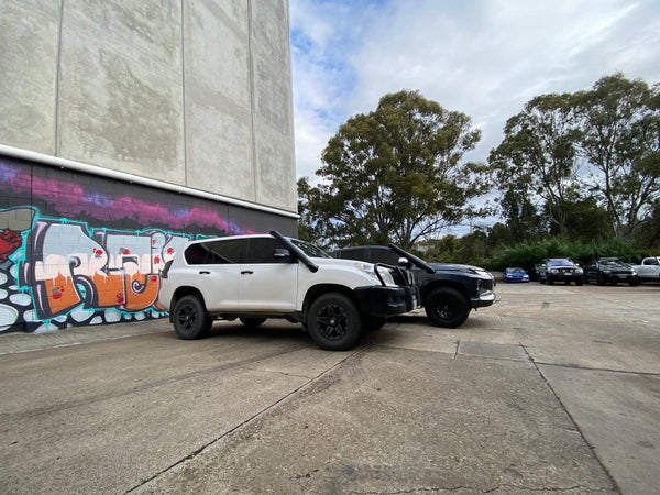 150 Series LandCruiser Prado (2010–ON) 4" Stainless Steel Snorkel Kit