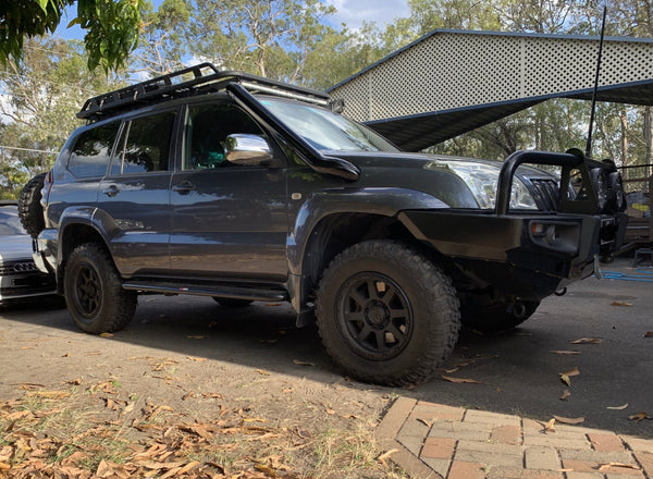landcruiser 120 series snorkel mod