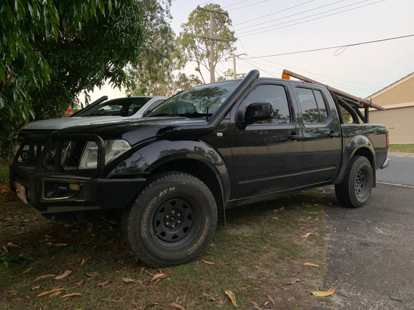 D40 Navara (2004-2015) 4" Stainless Steel Snorkel Kit