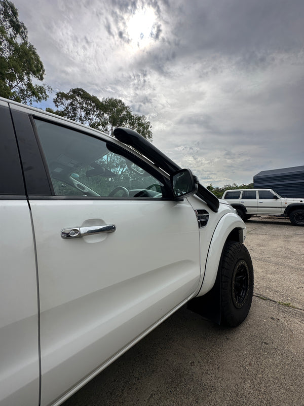 PX MK1/MK2/MK3 Wildtrak RANGER (2011-Current) 4" Stainless Steel Snorkel Kit - Short Entry Low cut End Cap