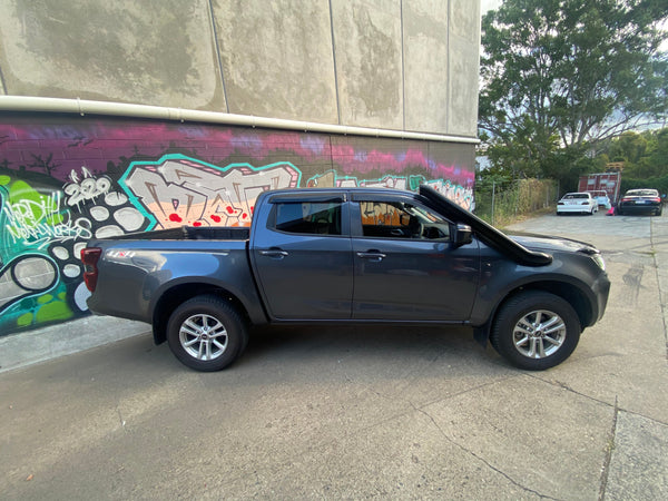2021+ MAZDA BT-50 (new shape) 4" Stainless Steel Snorkel Kit