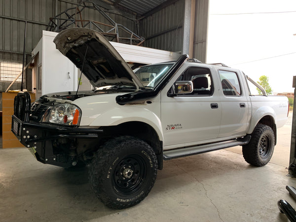 D22 Navara (1997-2015) 4" Stainless Steel Snorkel Kit