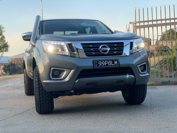 NP300/D23 Navara (2014+) 4" Stainless Steel Snorkel Kit