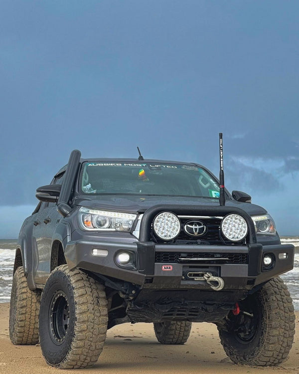 N80 Hilux (2015+) 4" Stainless Steel Snorkel Kit