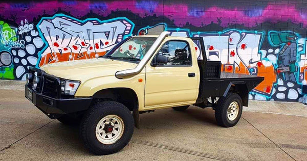 N60 Hilux (LN167) 4" Stainless Steel Snorkel Kit