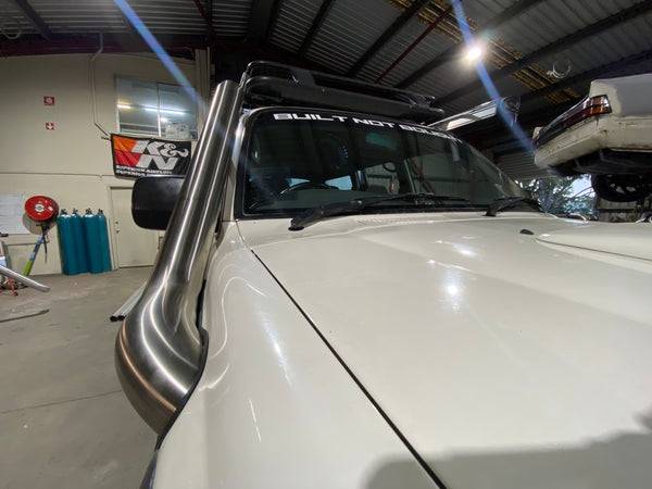 100/105 Series LandCruiser (1998–2007) 4" Stainless Steel Snorkel Kit